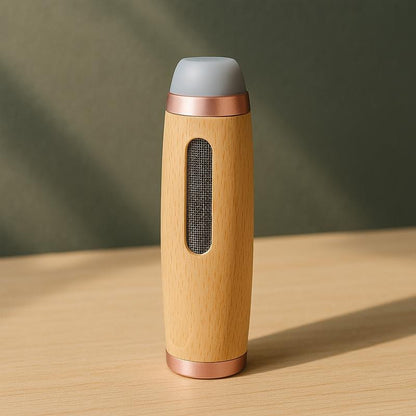 Detachable Wood Car Ashtray: No More Car Mess